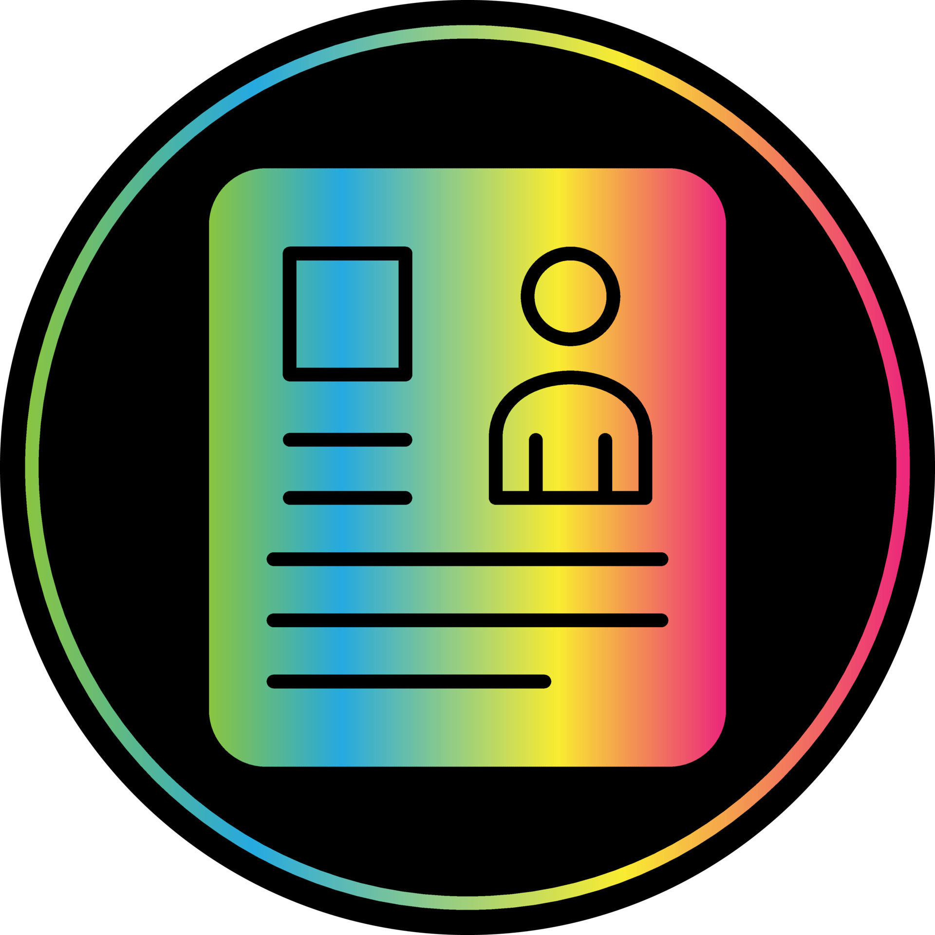 Personal Information Vector Icon Design 16620401 Vector Art at Vecteezy