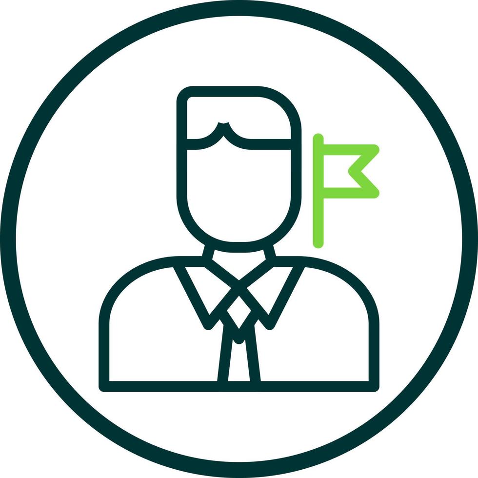 Tour Guide Vector Icon Design