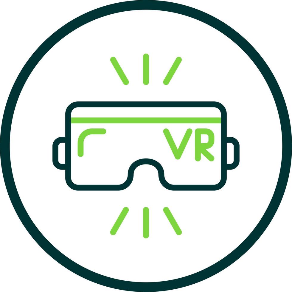 Virtual Reality Vector Icon Design