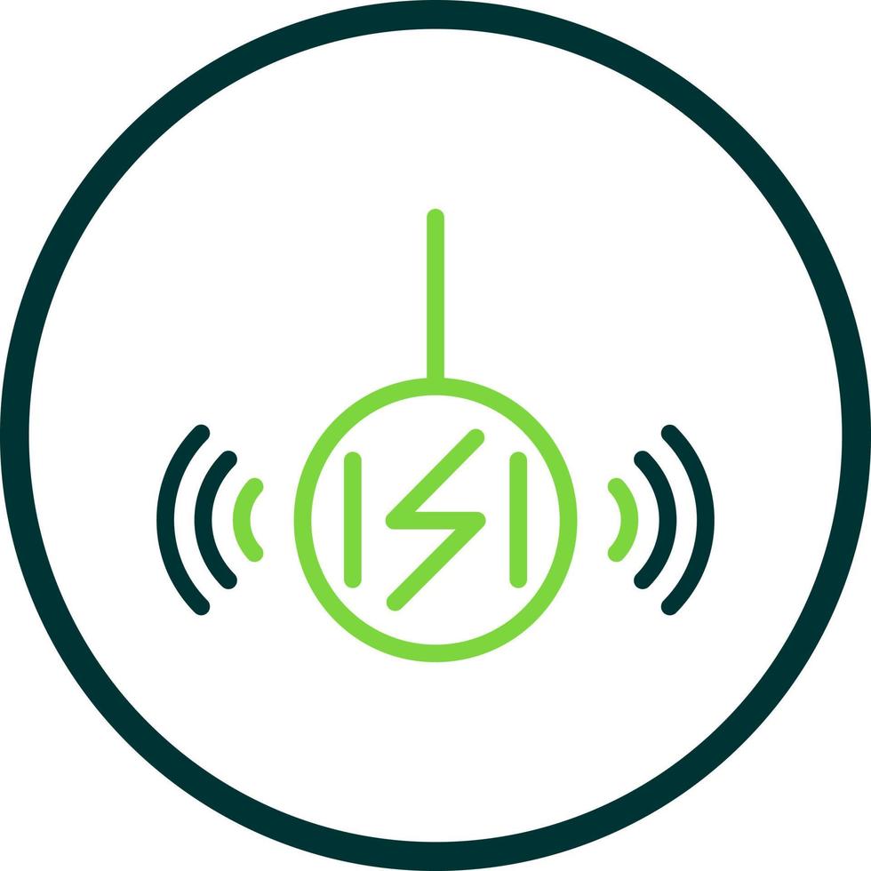 Wireless Charging Vector Icon Design