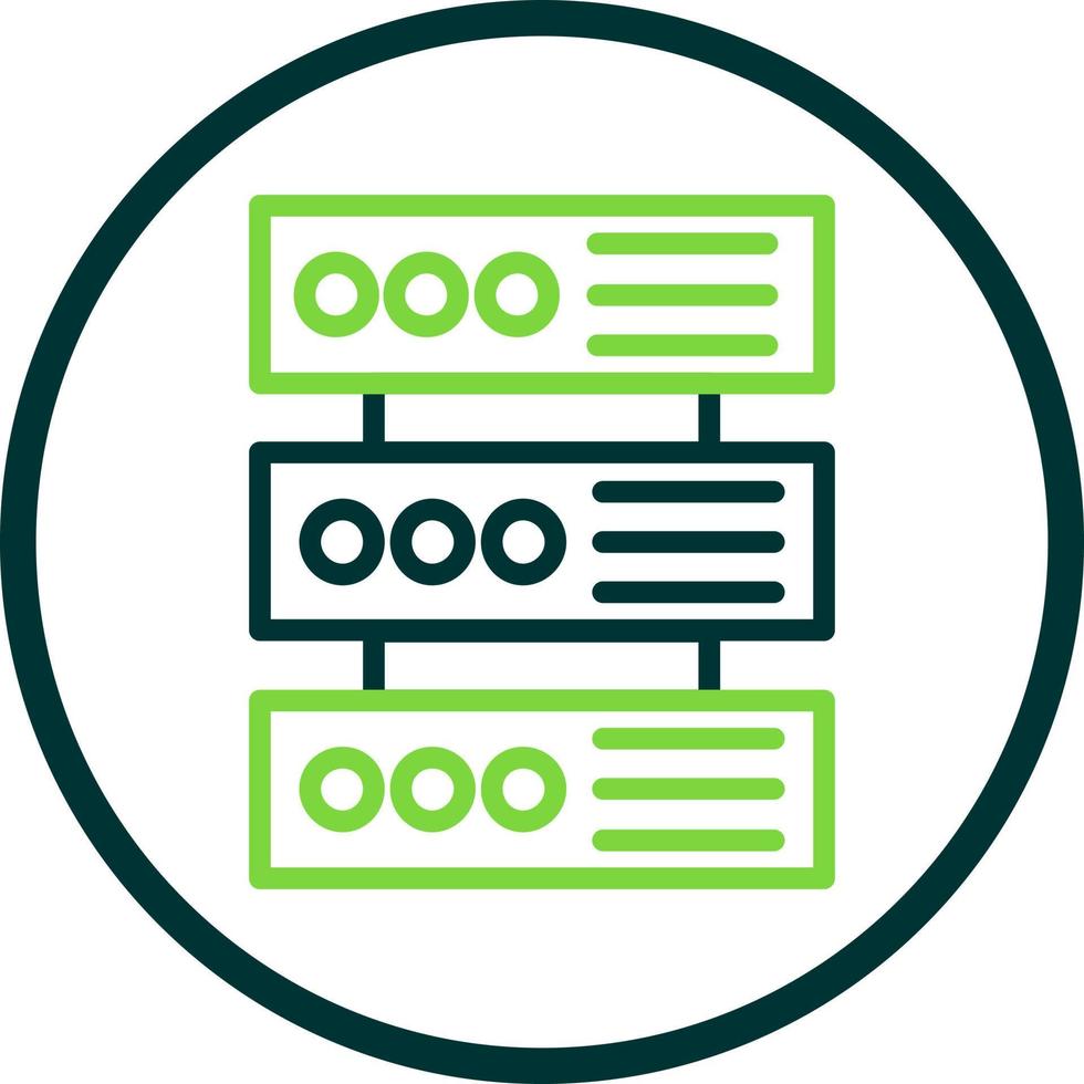 Big Data Vector Icon Design