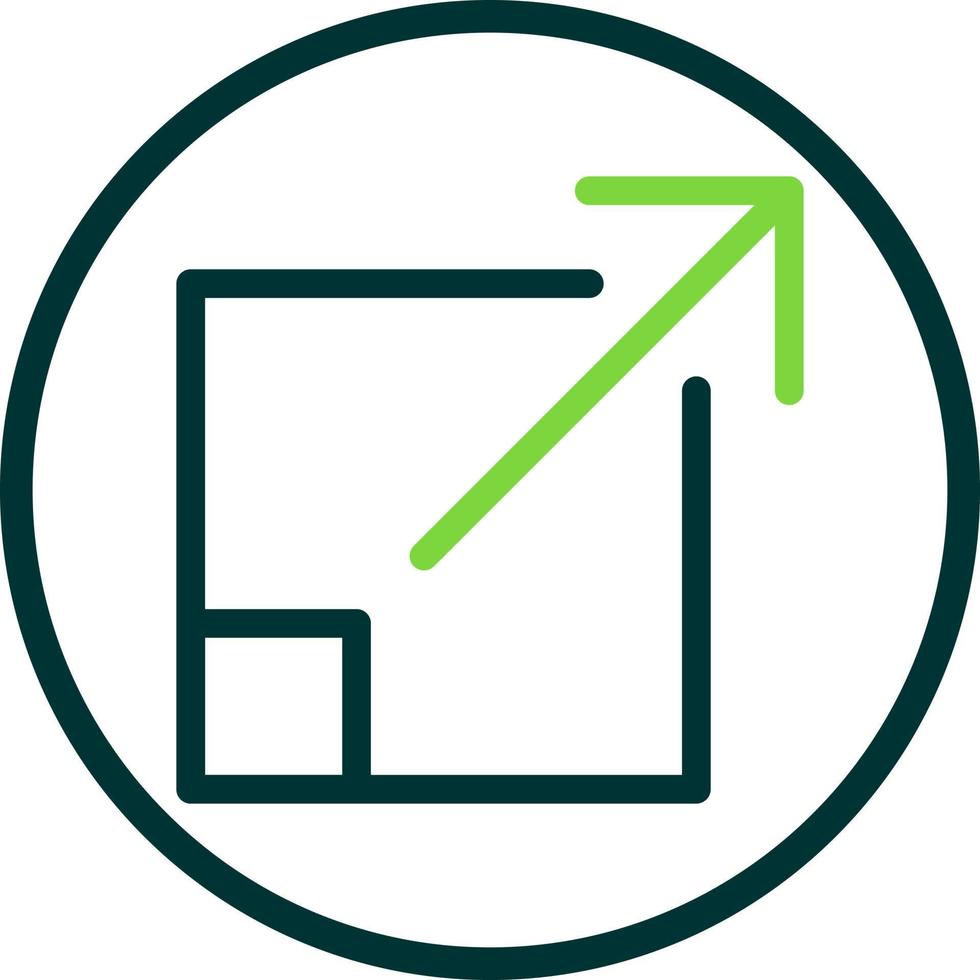 Resize Vector Icon Design