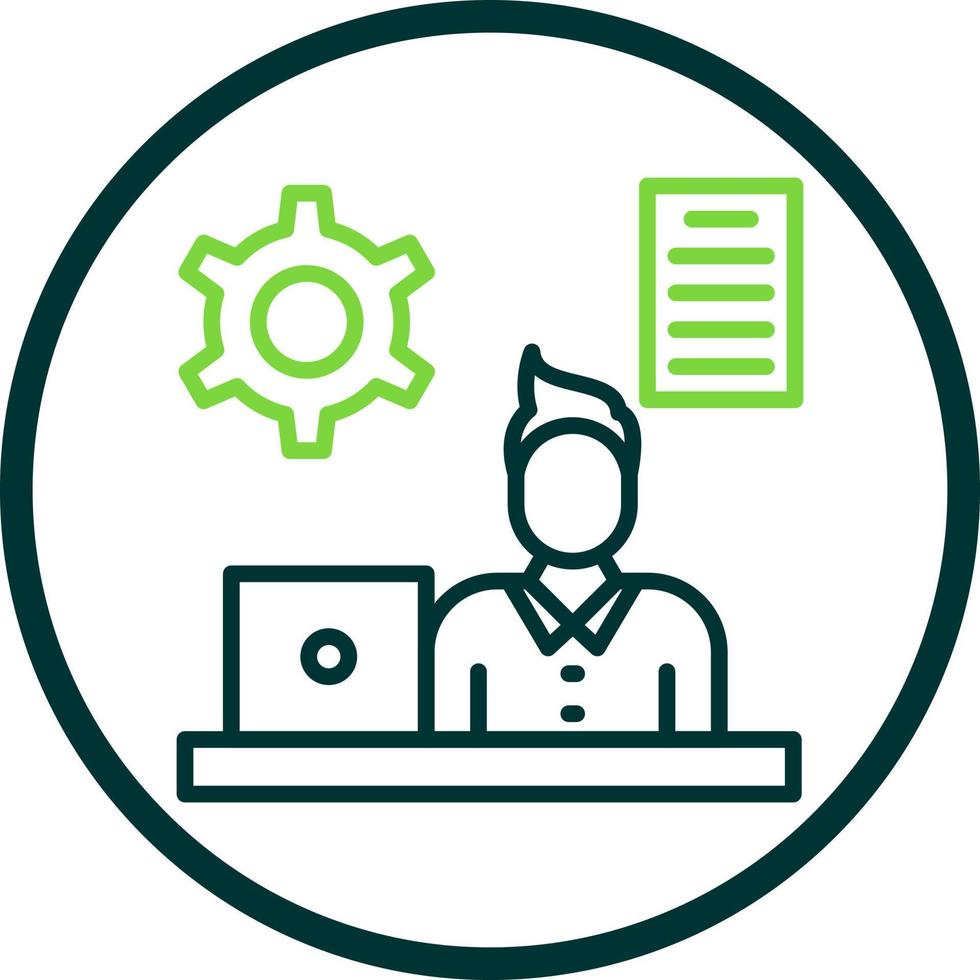 Multitasking Vector Icon Design