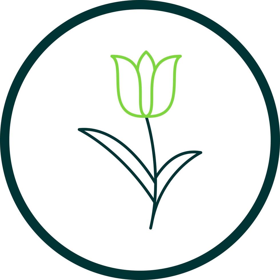 Tulip Vector Icon Design