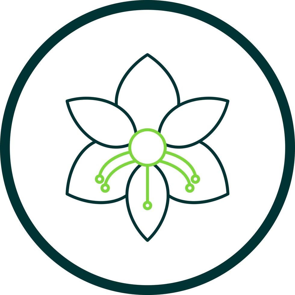 Amaryllis Vector Icon Design