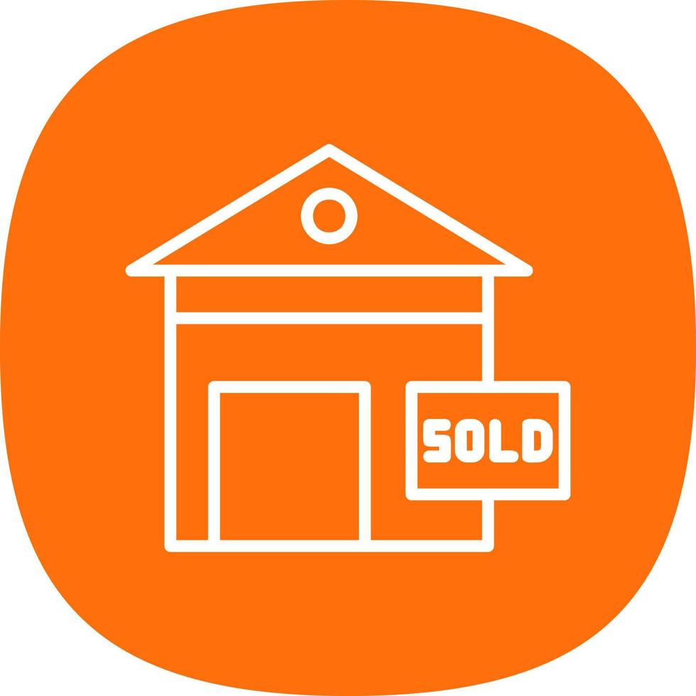 Sold Vector Icon Design