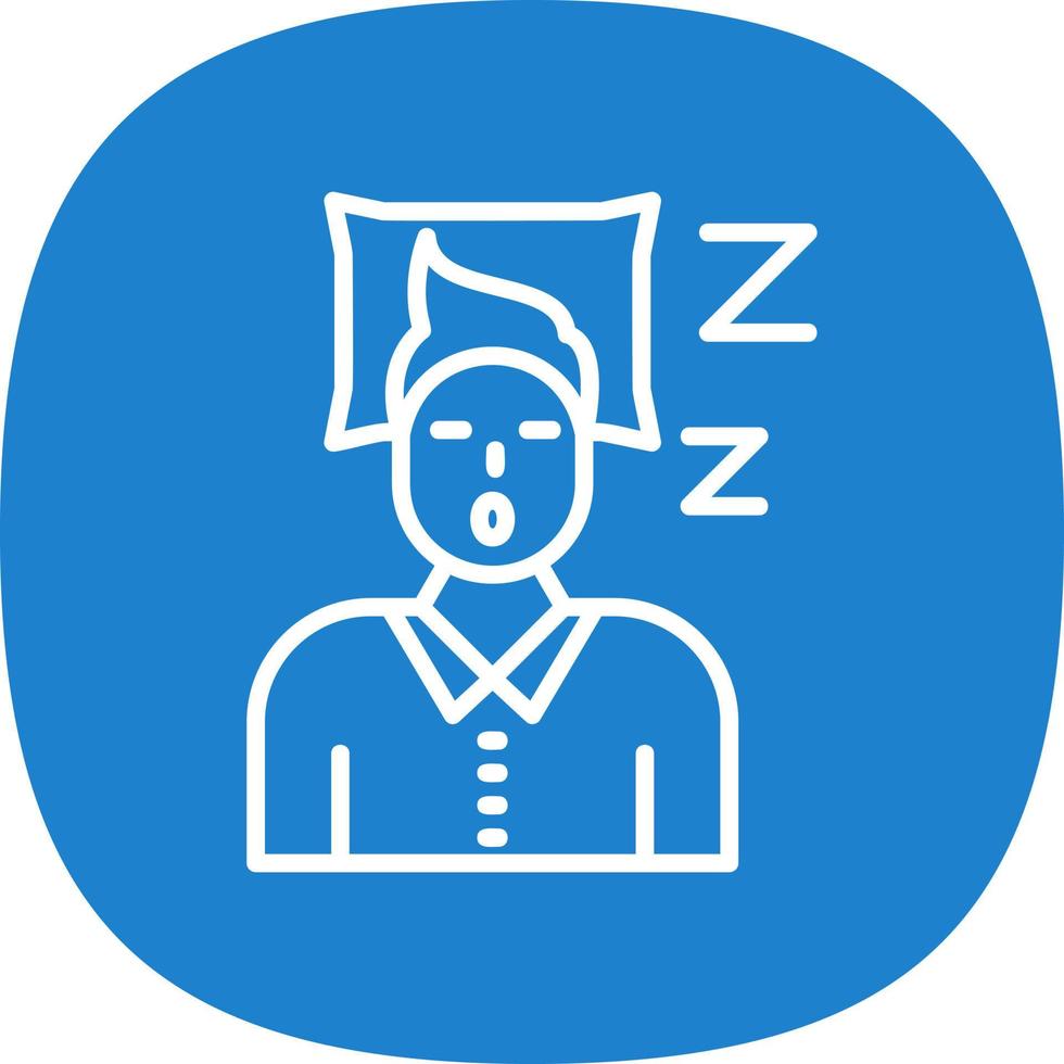 Tired Vector Icon Design