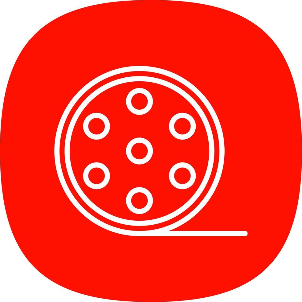 Film Reel Vector Icon Design