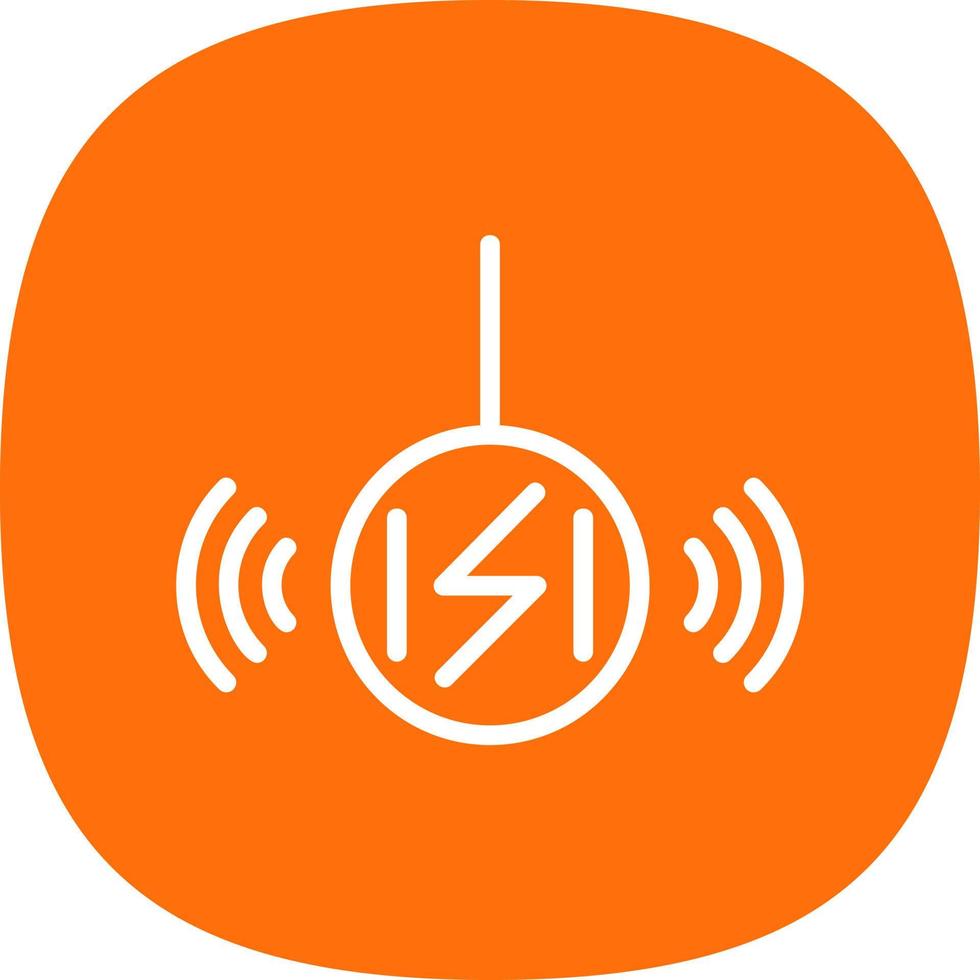 Wireless Charging Vector Icon Design