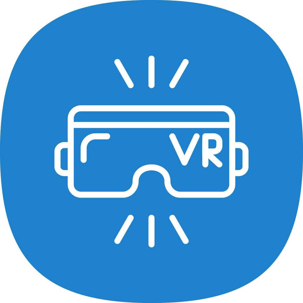 Virtual Reality Vector Icon Design
