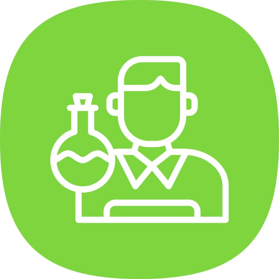 Scientist Vector Icon Design