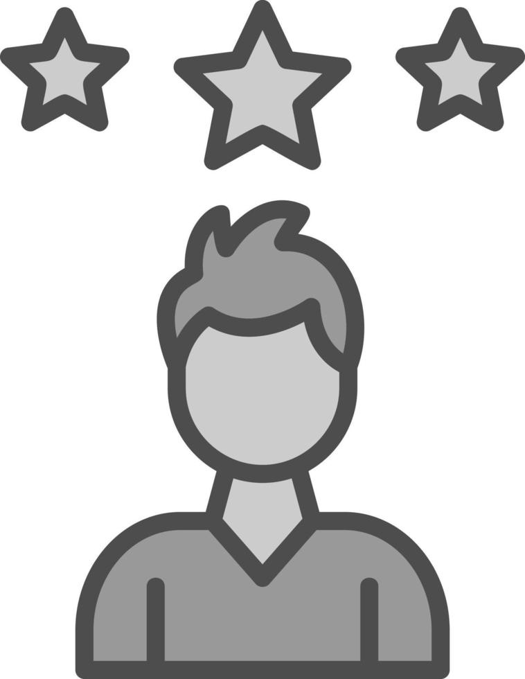 Rating Vector Icon Design