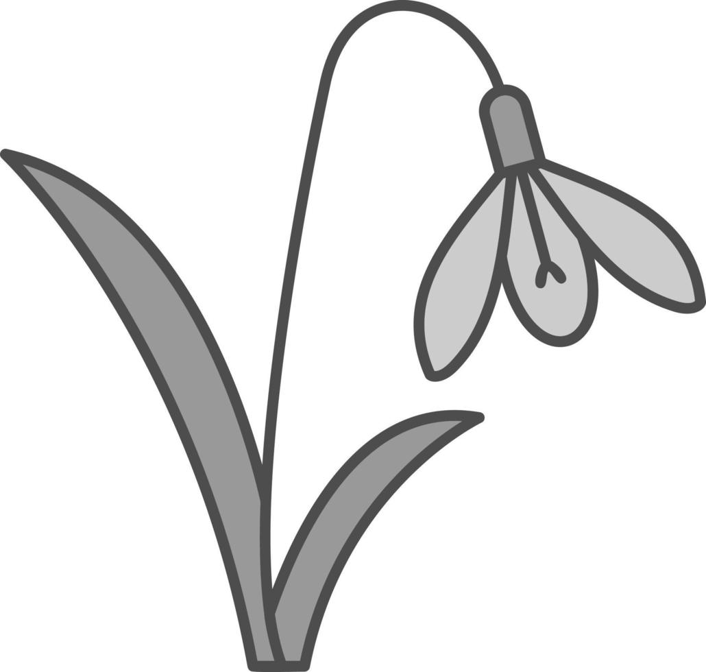 diseño de icono de vector de campanilla blanca