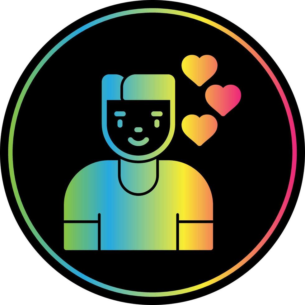 diseño de icono de vector de novio