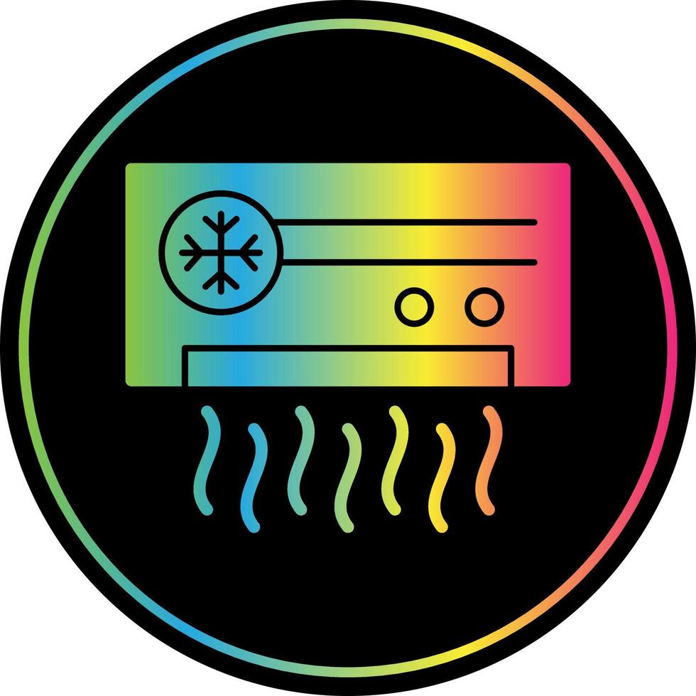 Air Conditioner Vector Icon Design