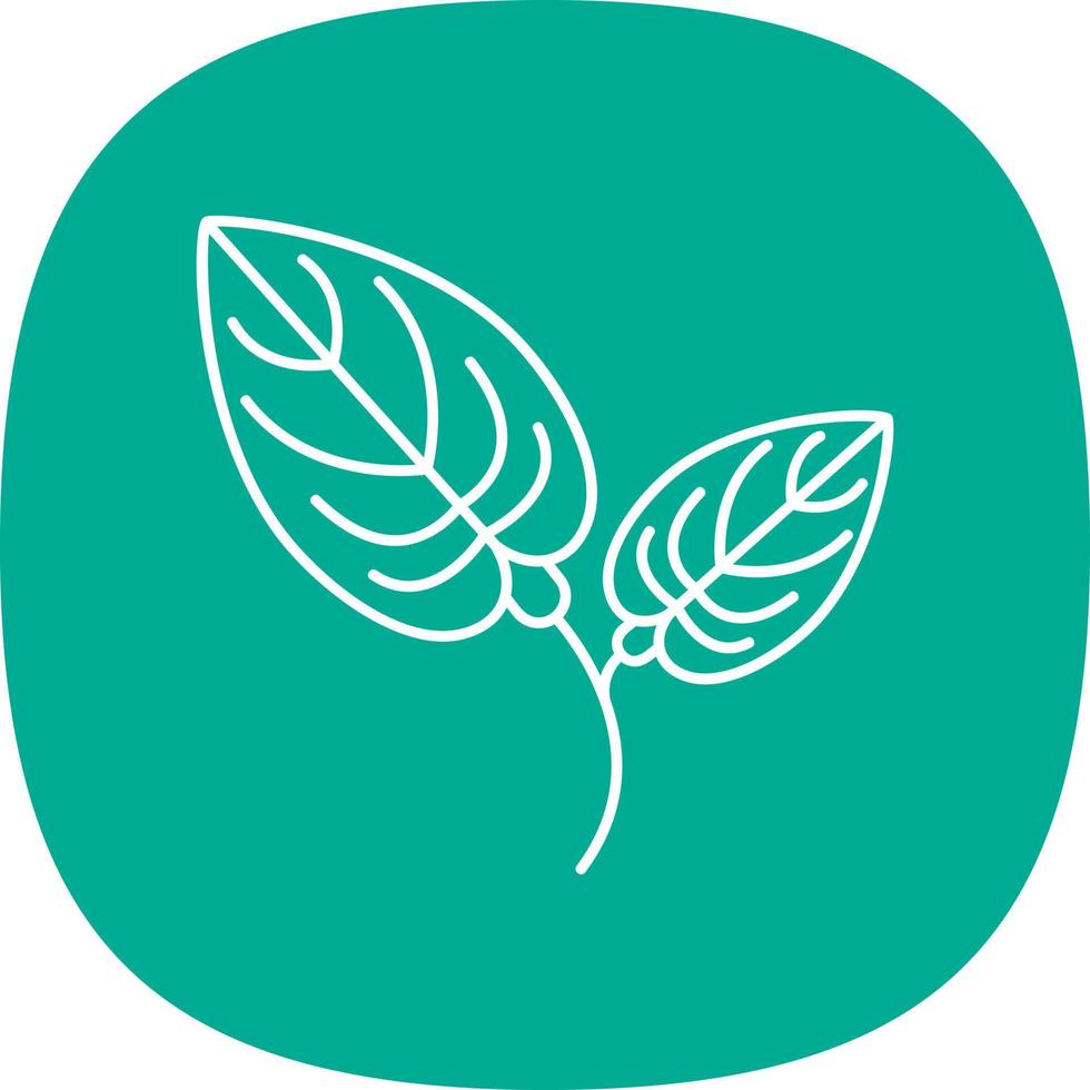 Anthurium Vector Icon Design