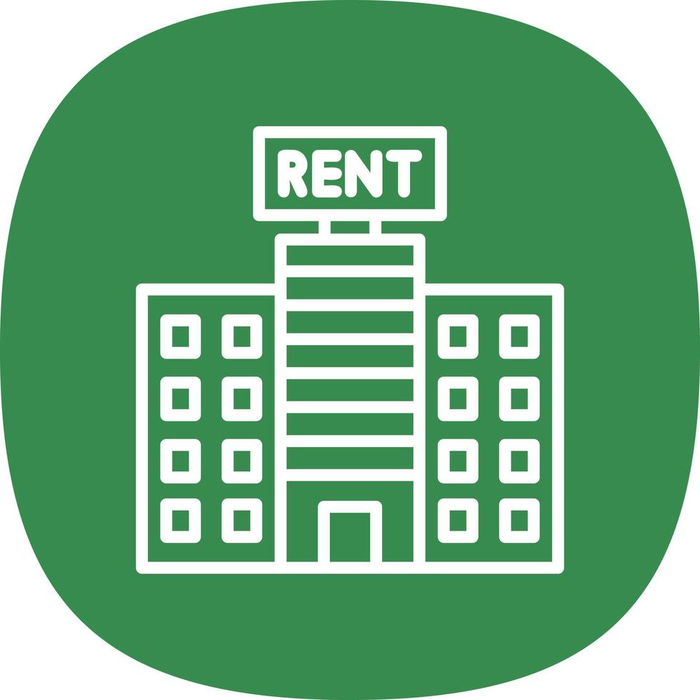 For Rent Vector Icon Design