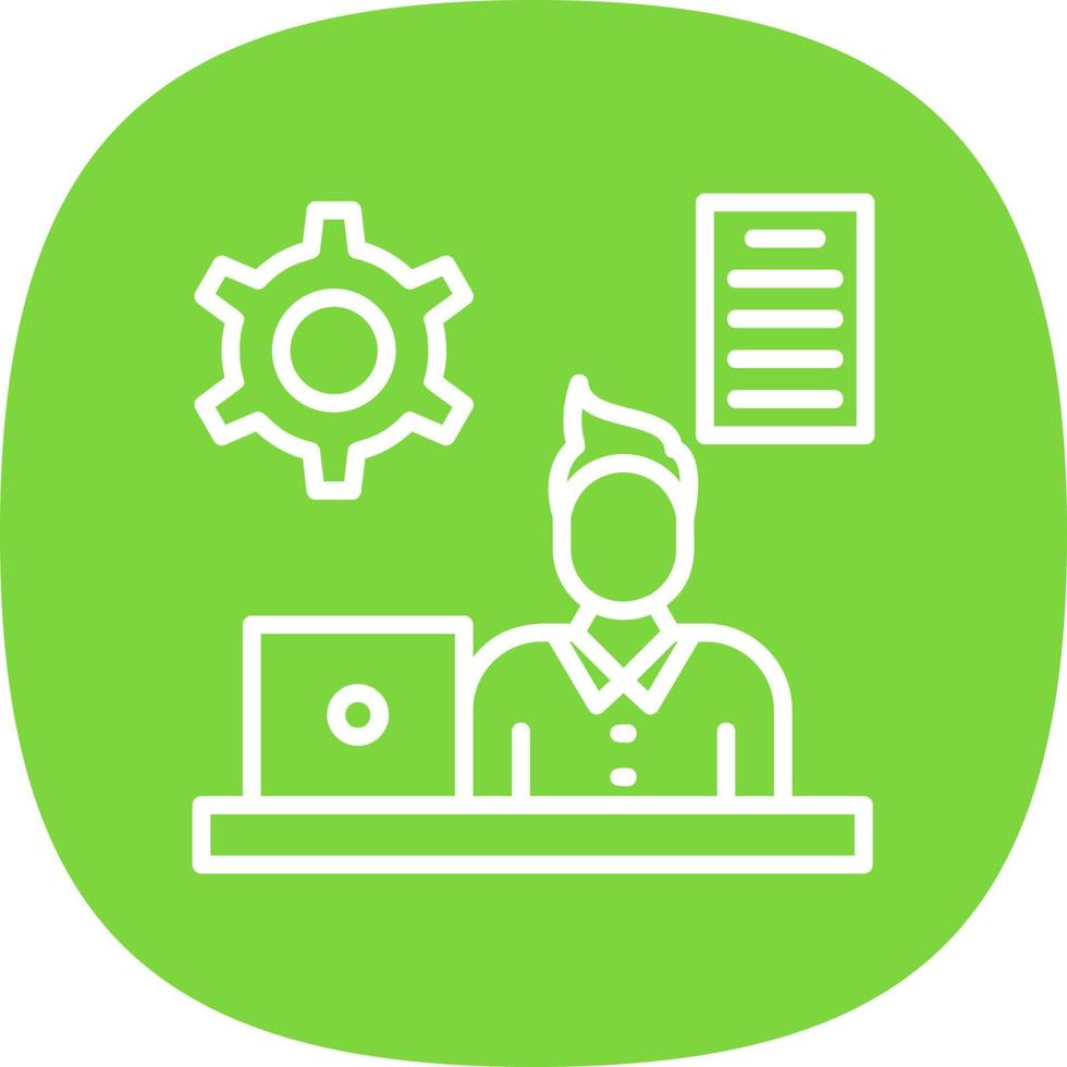 Multitasking Vector Icon Design