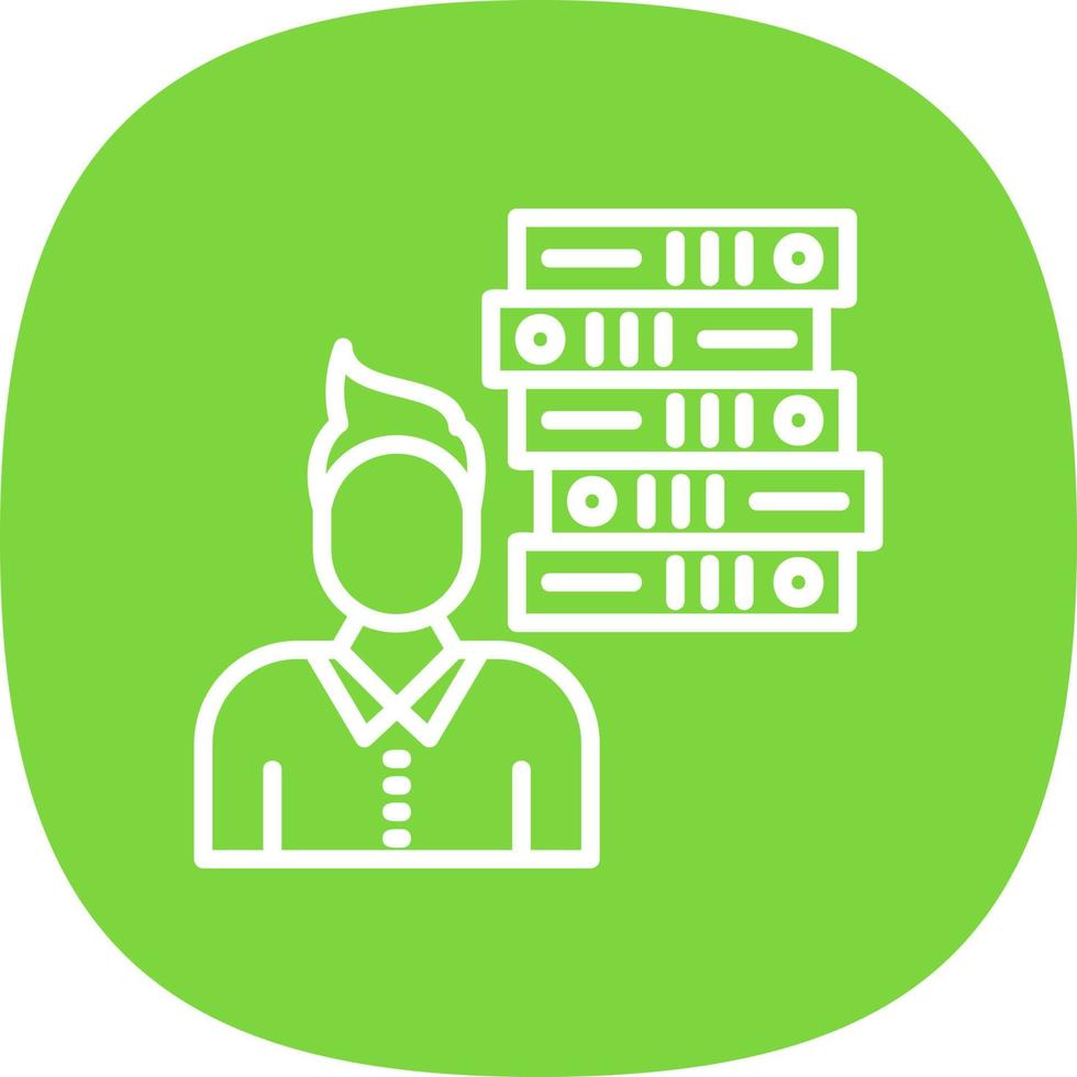 Burden Vector Icon Design