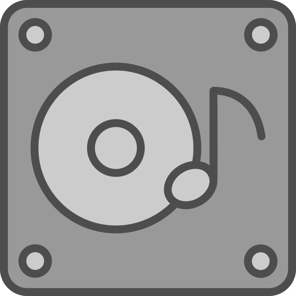 Music Album Vector Icon Design