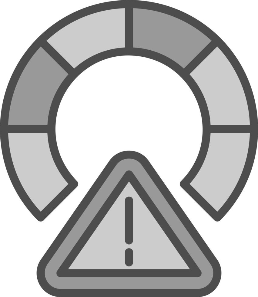 Risk Vector Icon Design