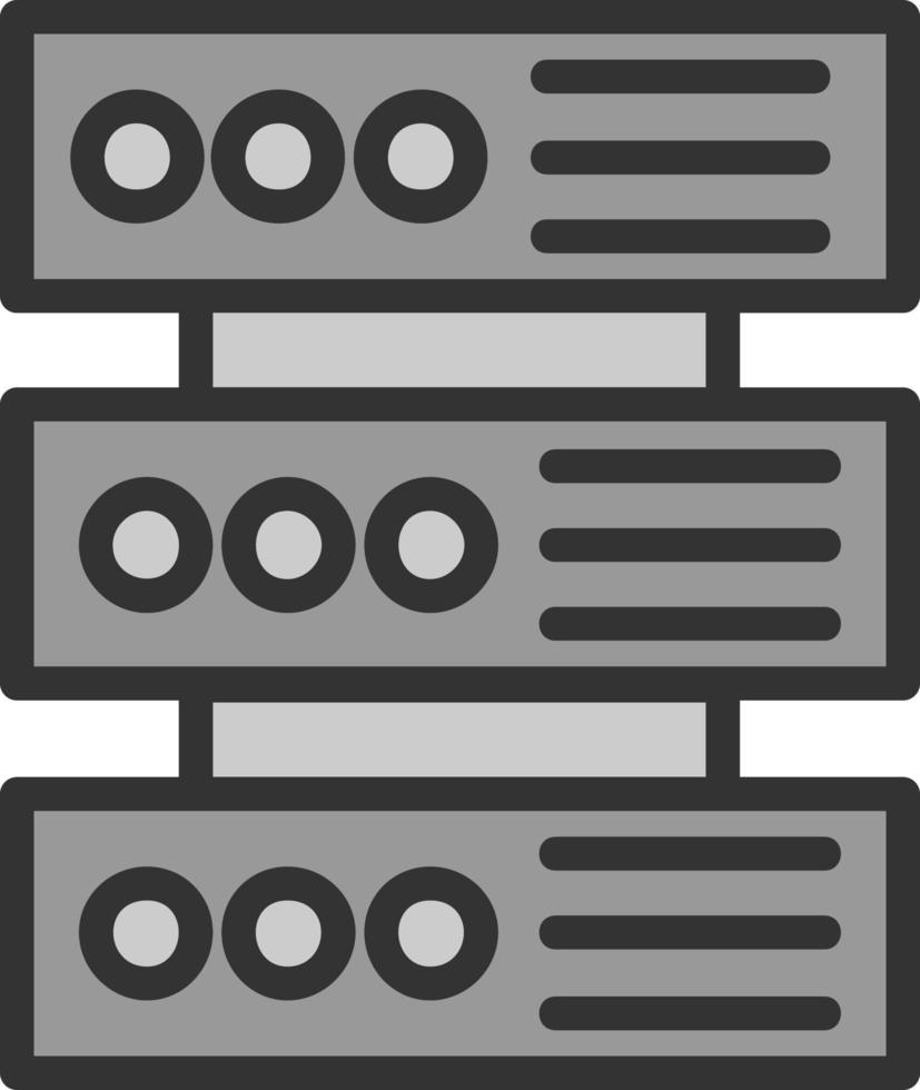 Big Data Vector Icon Design