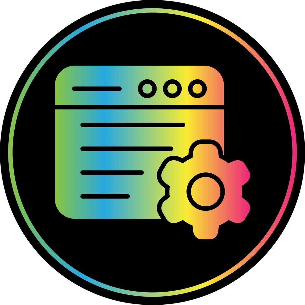 Data Management Vector Icon Design
