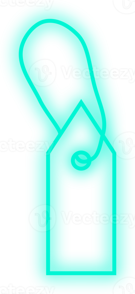 neon sale tag png