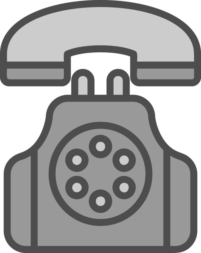Telephone Vector Icon Design