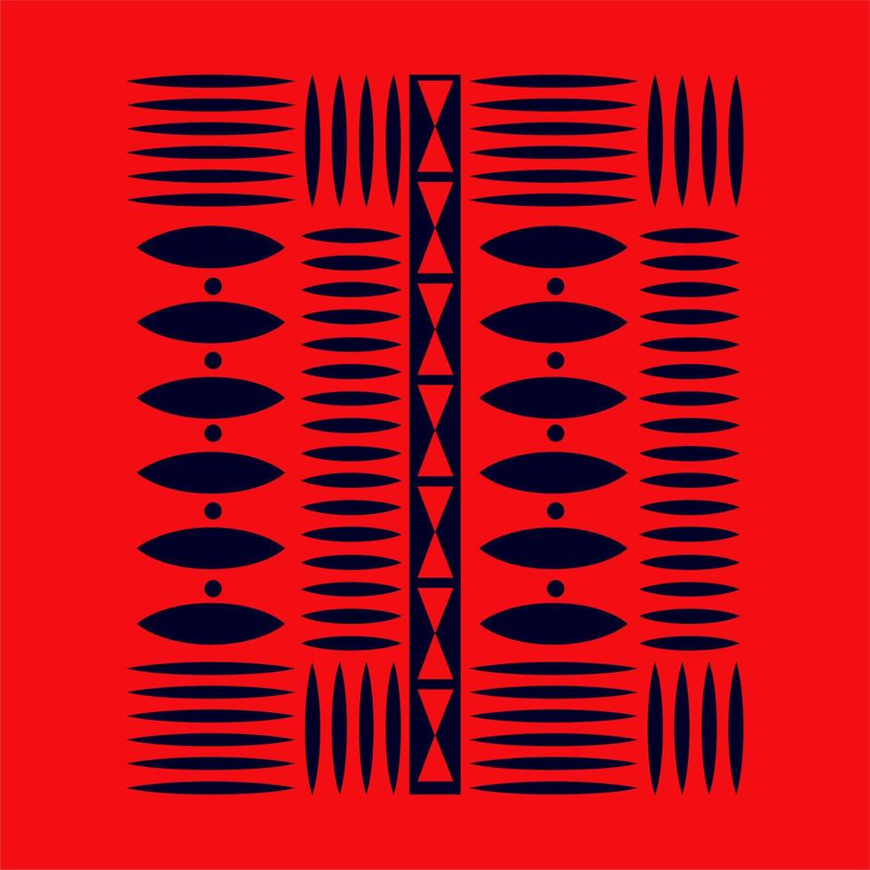 tribal pattern shape pattern. world culture tribal motif design. abstract design with unique shape pattern. elegant and futuristic batik motif. vector