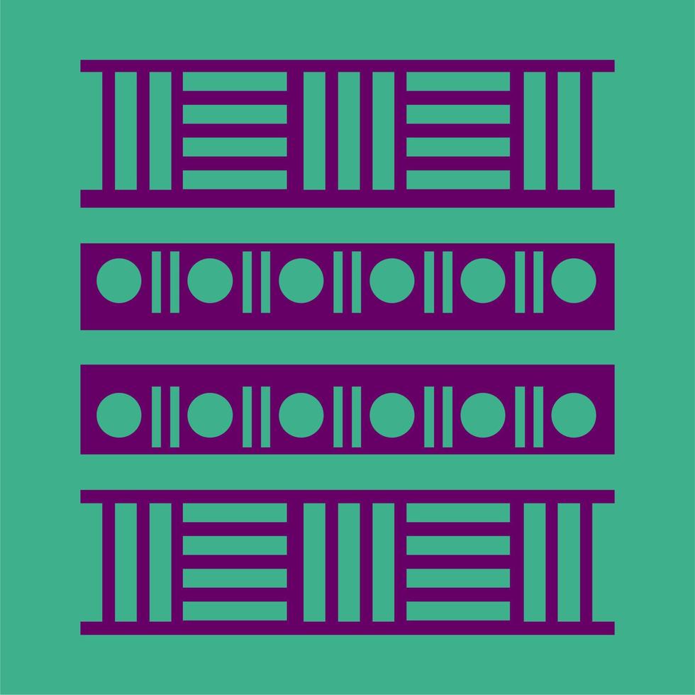 tribal pattern shape pattern. world culture tribal motif design. abstract design with unique shape pattern. elegant and futuristic batik motif. vector