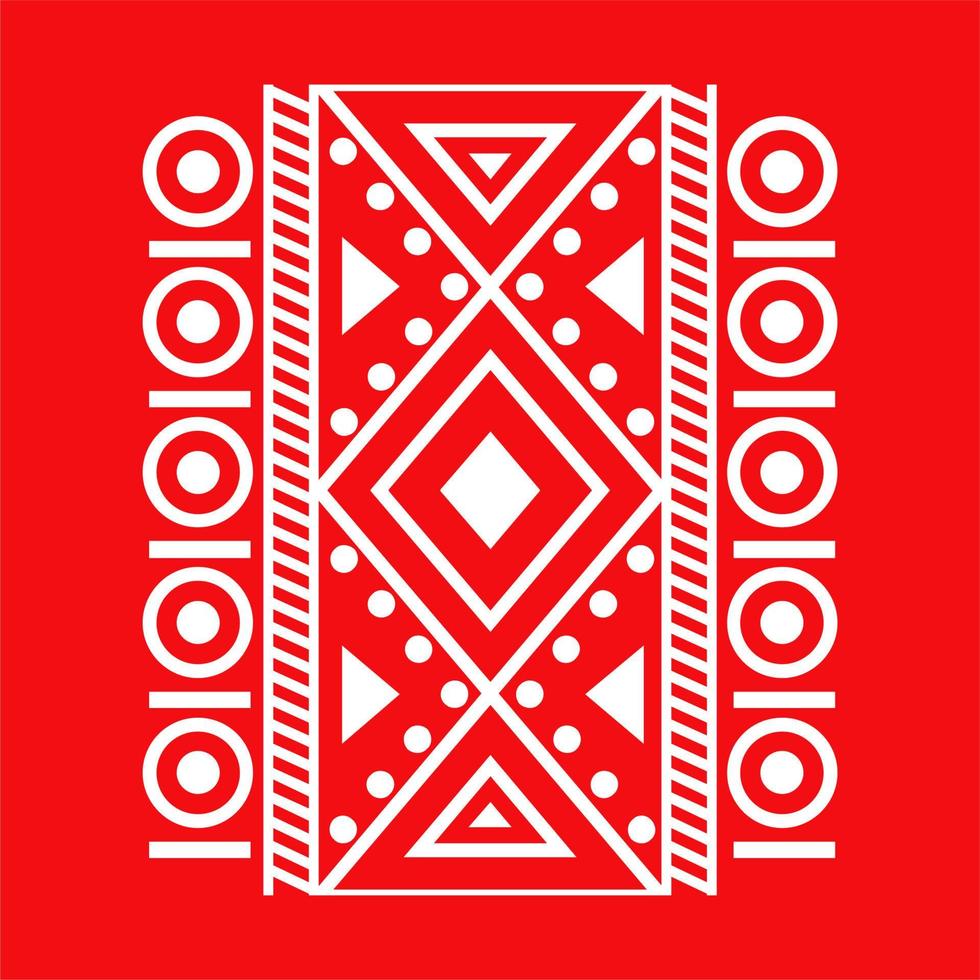 tribal pattern shape pattern. world culture tribal motif design. abstract design with unique shape pattern. elegant and futuristic batik motif. vector