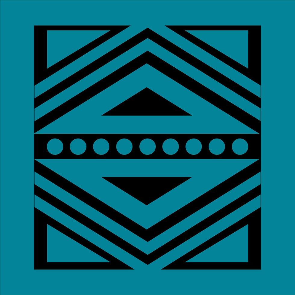 patrón de forma de patrón tribal. diseño de motivos tribales de la cultura mundial. diseño abstracto con un patrón de forma único. motivo batik elegante y futurista. vector