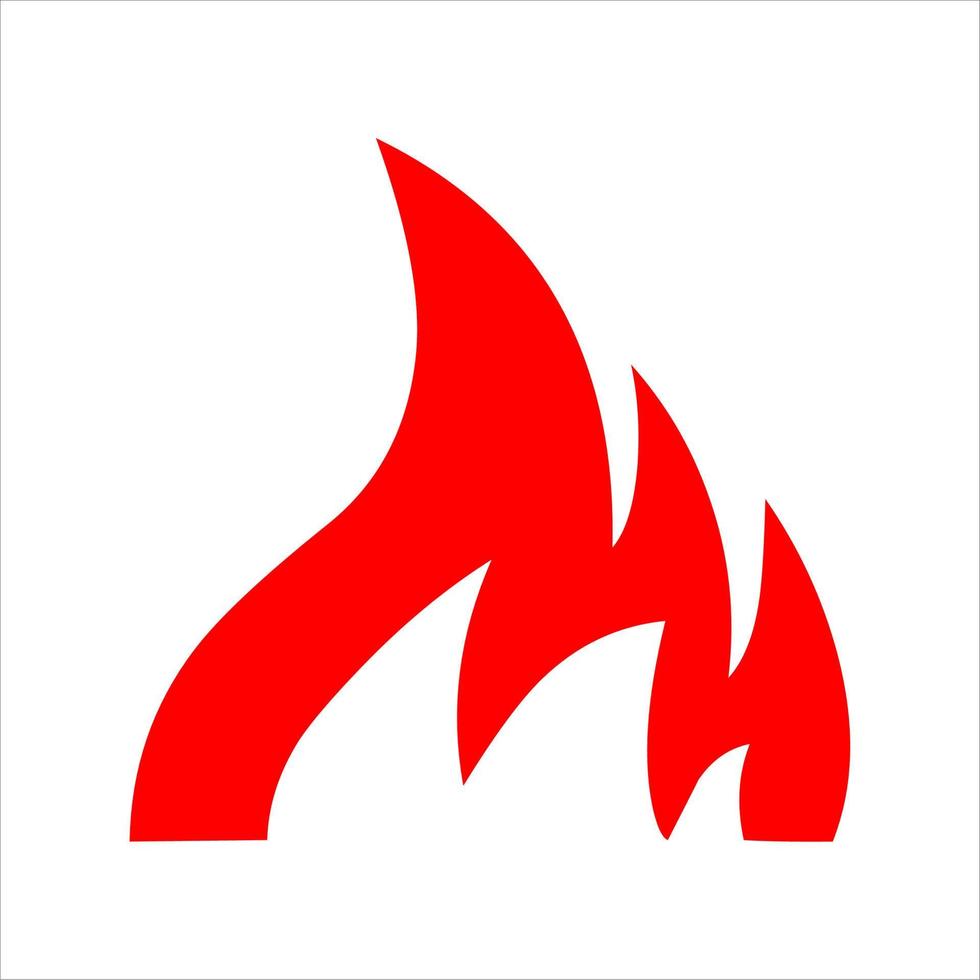 logotipo de fuego. conjunto vectorial de siluetas de fuego con varias formas de carbones ardientes. paquete de vectores de fuego