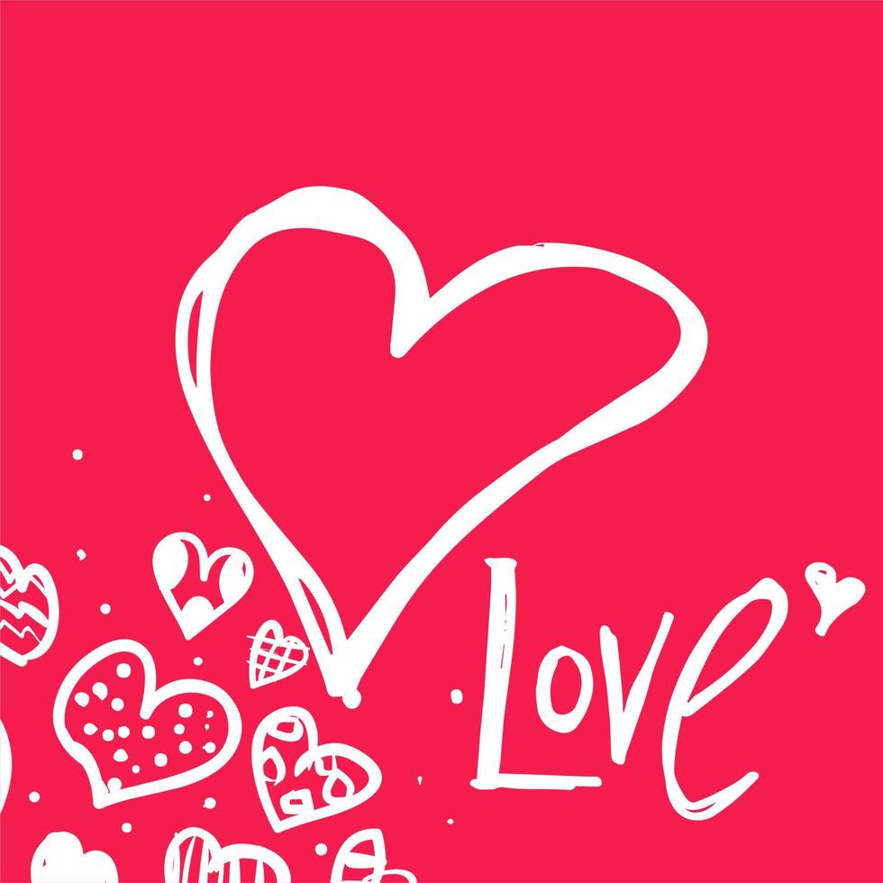 Feliz día de San Valentín. Tarjetas de felicitación de amor para amantes y seres queridos. el día de san valentín está lleno de amor y el significado de compartir la felicidad. feliz dia de san valentin tarjetas de felicitacion. vector