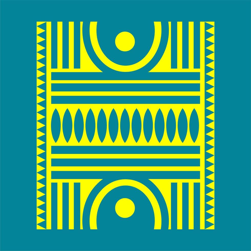 tribal pattern shape pattern. world culture tribal motif design. abstract design with unique shape pattern. elegant and futuristic batik motif. vector