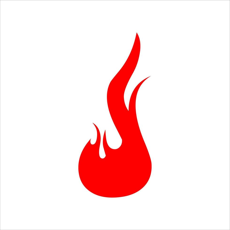 fire set logo. vector set of fire silhouettes with various shapes of burning coals. fire vector pack