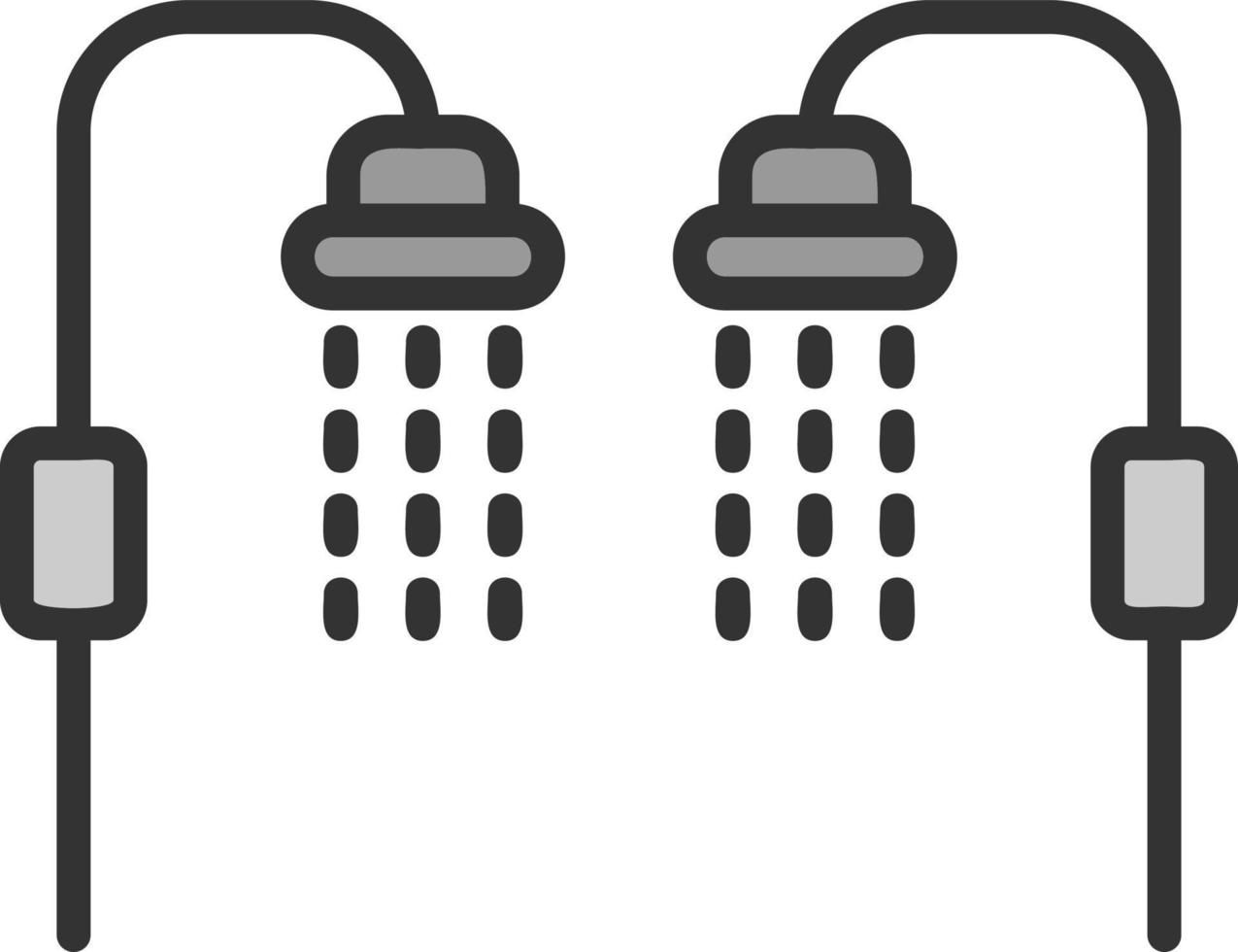 Shower Vector Icon Design