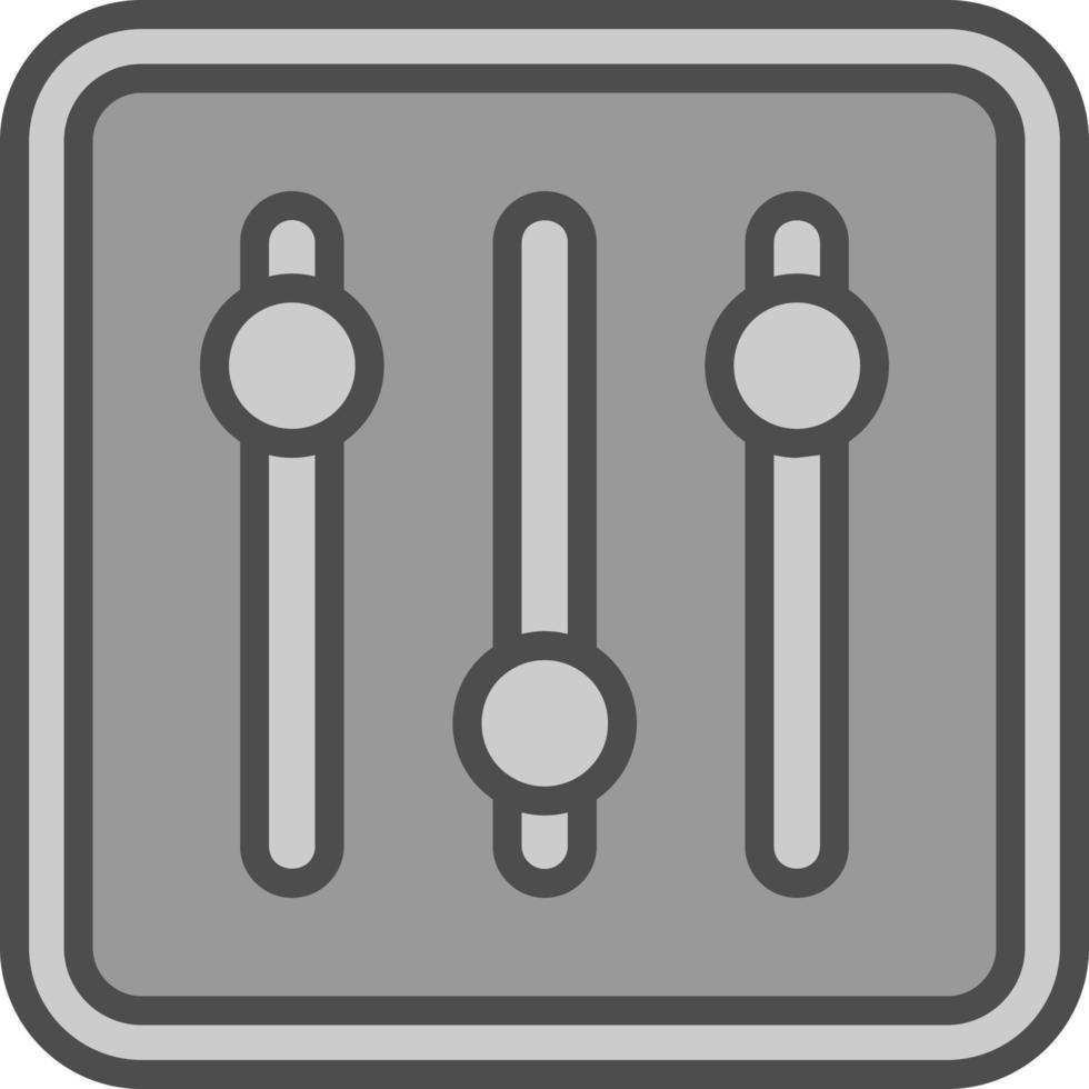 Equalizer Controller Vector Icon Design