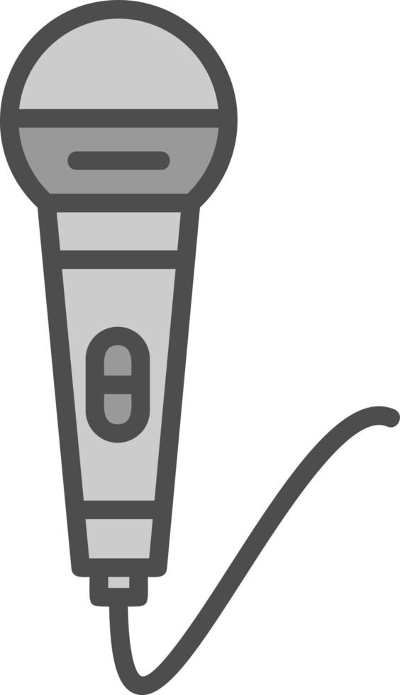 Mic Vector Icon Design