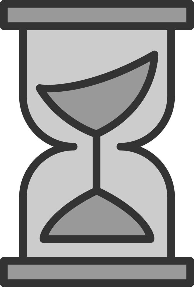 Hourglass Vector Icon Design