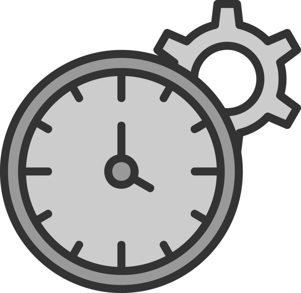 Time Management Vector Icon Design