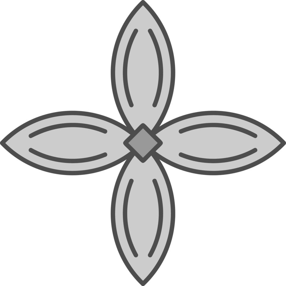 Bouvardia Vector Icon Design