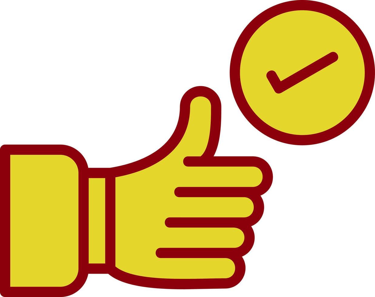 Agree Vector Icon Design