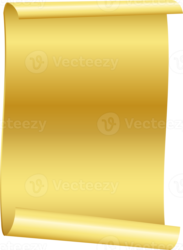 goud lint banier label etiket ontwerp, geïsoleerd achtergrond png