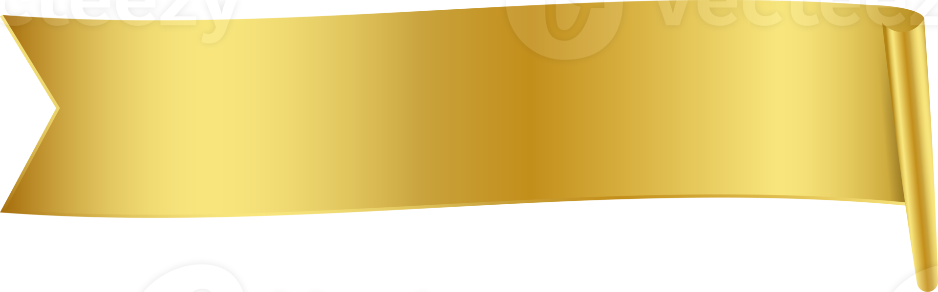 oro nastro bandiera etichetta etichetta disegno, isolato sfondo png