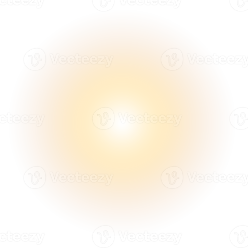 Transparent sunlight special lens flare light effect, isolated background png