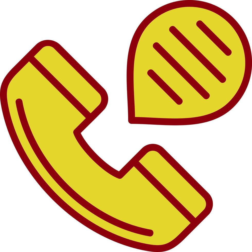 Phone Call Vector Icon Design