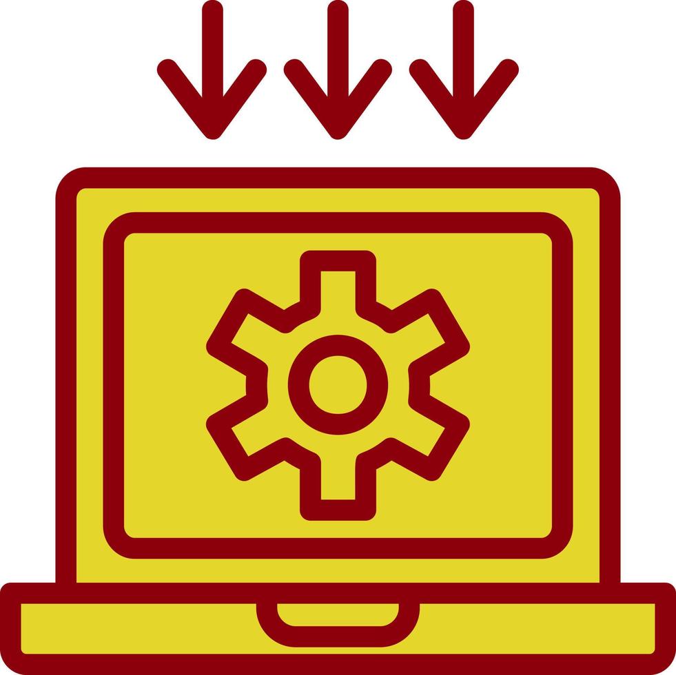 diseño de icono de vector de procesamiento de datos