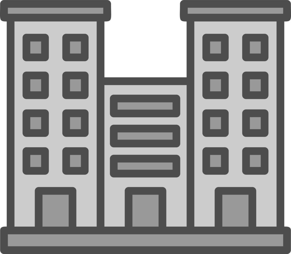 Condominium Vector Icon Design